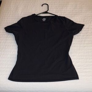 SKIMS Black Short Sleeve Tee